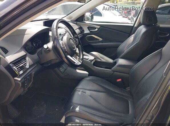 5J8TC1H3XLL019426 2020 ACURA RDX Black Вид салону спереду