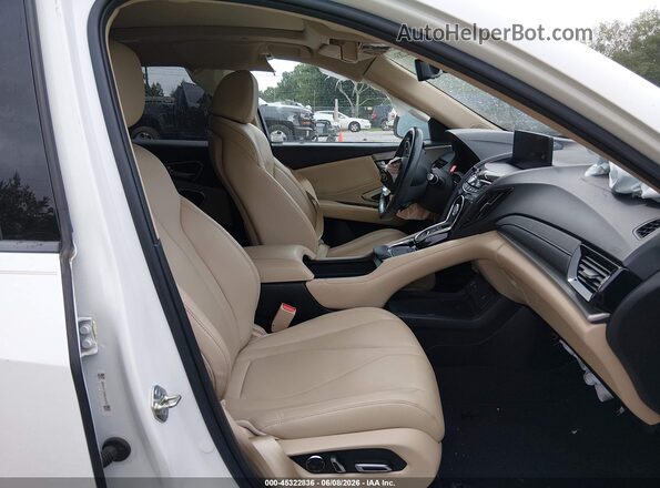 5J8TC1H3XLL019653 2020 ACURA RDX White Widok wnętrza z przodu