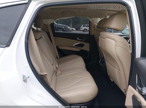 5J8TC1H3XLL019653 2020 ACURA RDX White Widok naklejki z numerem VIN