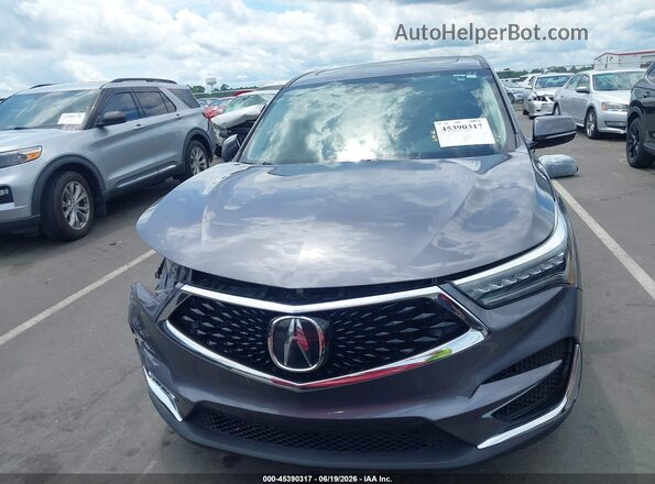 5J8TC1H3XML021274 2021 ACURA RDX Gray Սարքավորումների վահանակի տեսք