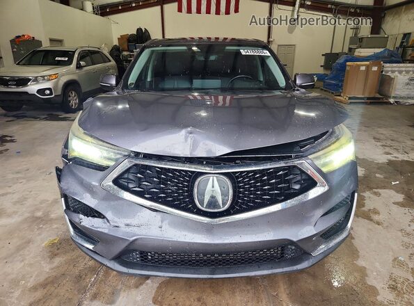 5J8TC1H52KL005701 2019 ACURA RDX Gray Widok z przodu