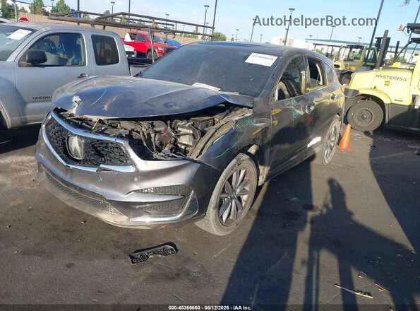 5J8TC1H52KLO12468 2019 ACURA RDX Gray წინა მარცხენა ხედი სამი მეოთხედიდან