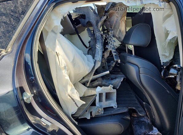 5J8TC1H53ML002423 2021 ACURA RDX Charcoal Widok tylnych siedzeń
