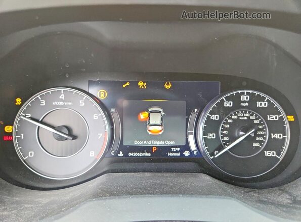 5J8TC1H54PL008266 2023 ACURA RDX Серый Вид щитка приборов