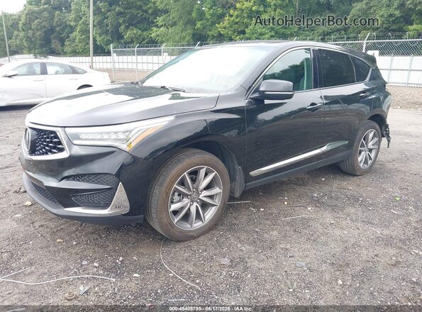 5J8TC1H55ML010782 2021 ACURA RDX Black Передня ліва чверть