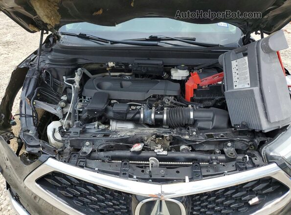 5J8TC1H57LL002083 2020 ACURA RDX Black Vista del compartimento del motor
