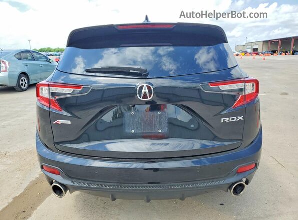 5J8TC1H60ML008494 2021 ACURA RDX Black Widok z tyłu