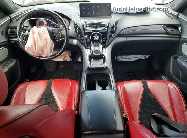 5J8TC1H60ML008494 2021 ACURA RDX Black Widok deski rozdzielczej
