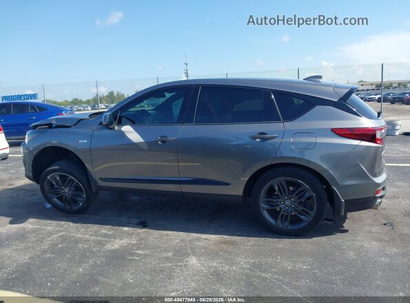 5J8TC1H61PL003311 2023 ACURA RDX Gray Vista interior de 360 grados