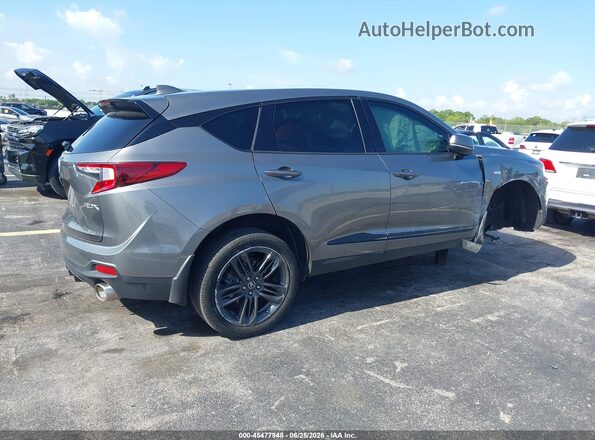 5J8TC1H61PL003311 2023 ACURA RDX Gray Trasero derecho