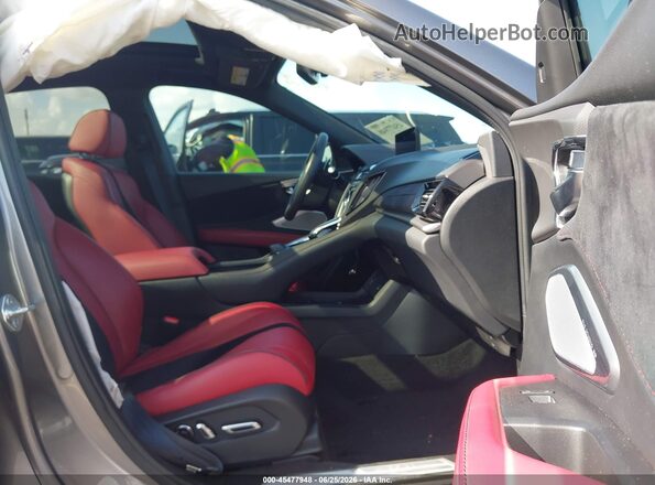 5J8TC1H61PL003311 2023 ACURA RDX Gray Vista interior delantera