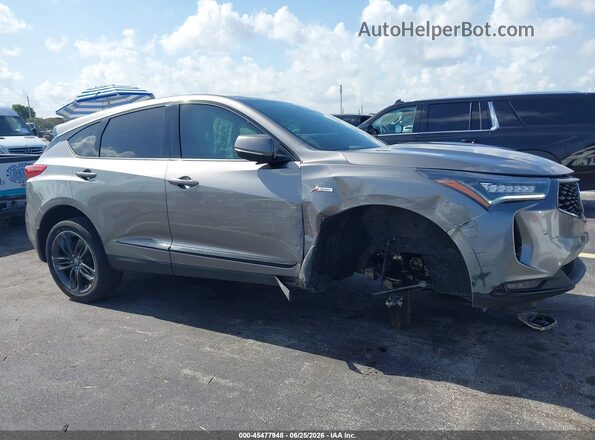 5J8TC1H61PL003311 2023 ACURA RDX Gray Vista frontal