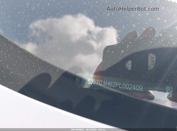 5J8TC1H62PL002409 2023 ACURA RDX White Engine compartment view