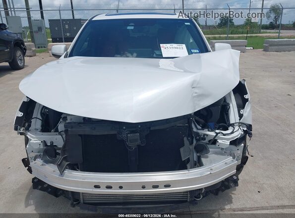 5J8TC1H62PL002409 2023 ACURA RDX White Instrument cluster view