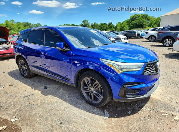5J8TC1H64KL004221 2019 ACURA RDX Blue Przód prawy