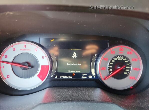 5J8TC1H64KL004221 2019 ACURA RDX Blue Widok zestawu wskaźników