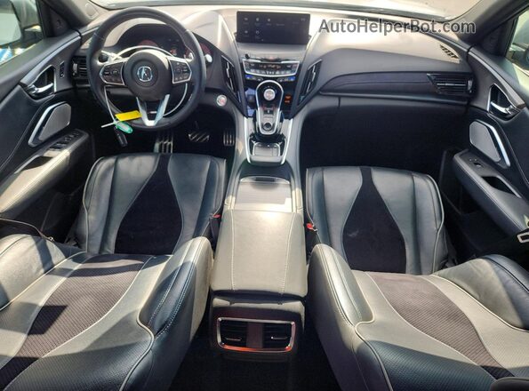 5J8TC1H65KL015521 2019 ACURA RDX Silver Dashboard view