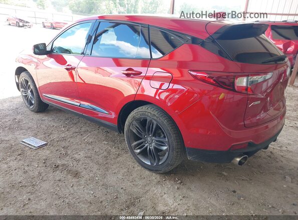 5J8TC1H65ML022102 2021 ACURA RDX Red Trasero izquierdo