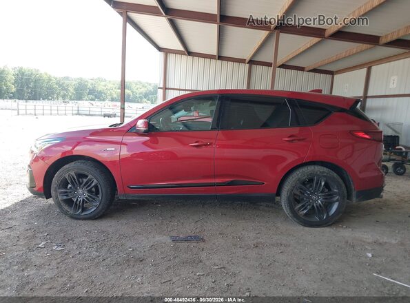 5J8TC1H65ML022102 2021 ACURA RDX Red Vista interior de 360 grados