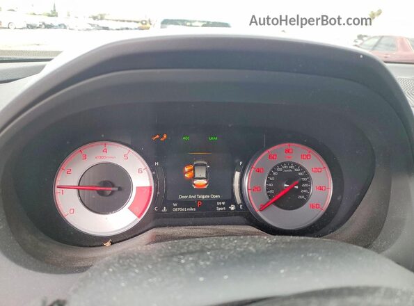 5J8TC1H66LL008739 2020 ACURA RDX Silver Вид щитка приладів