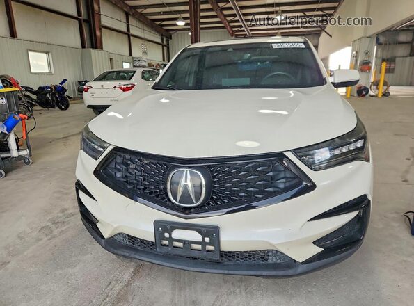 5J8TC1H67KL009865 2019 ACURA RDX White წინა ხედი