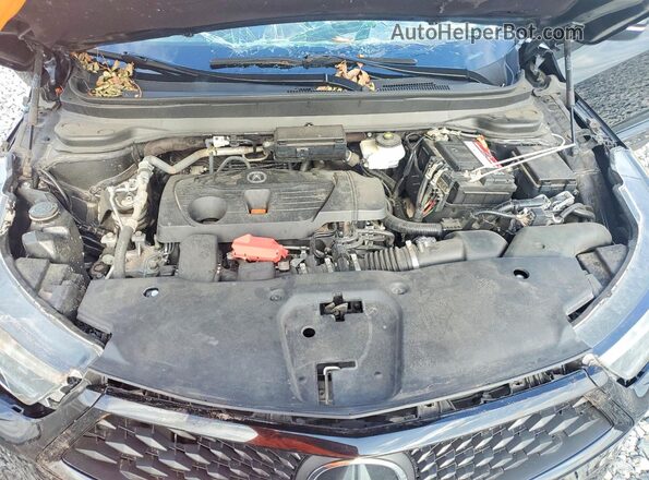 5J8TC1H67PL004589 2023 ACURA RDX Black Vista interior trasera