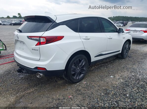 5J8TC1H6XML014173 2021 ACURA RDX White Հետևի աջ