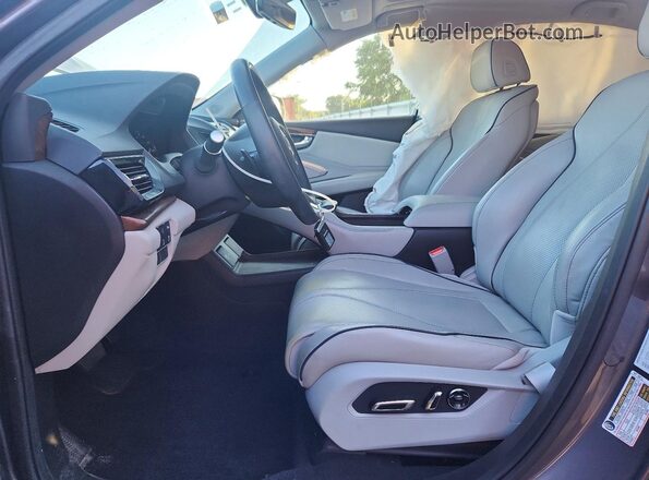 5J8TC1H70KL022787 2019 ACURA RDX Gray Vista interior delantera