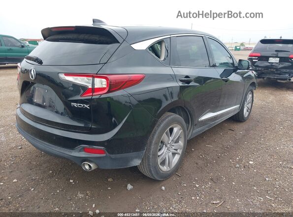 5J8TC1H73ML007896 2021 ACURA RDX Black Trasero derecho