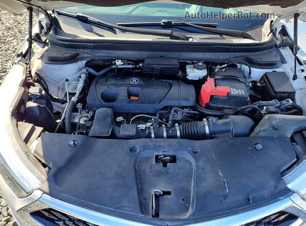 5J8TC1H76LL017918 2020 ACURA RDX White Vista del compartimento del motor