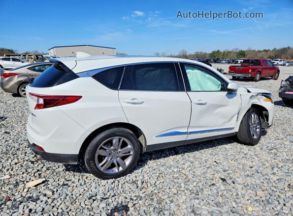 5J8TC1H76LL017918 2020 ACURA RDX White Trasero derecho