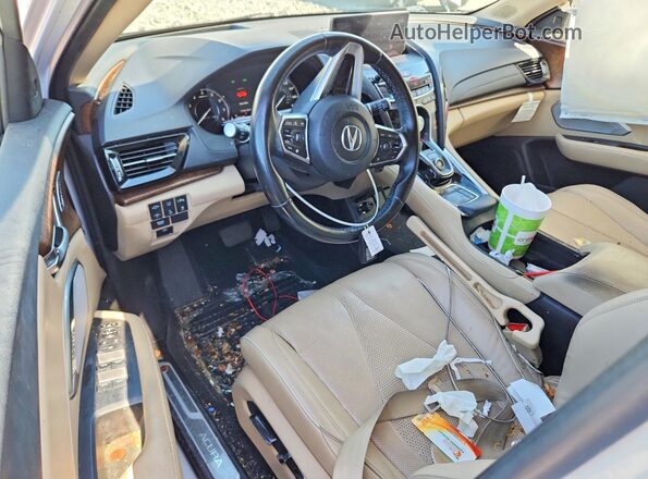 5J8TC1H76LL017918 2020 ACURA RDX White Vista del salpicadero
