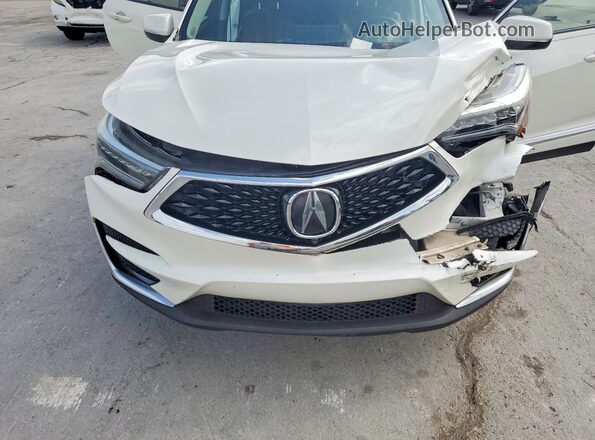 5J8TC1H79KL008791 2019 ACURA RDX White Vista del compartimento del motor