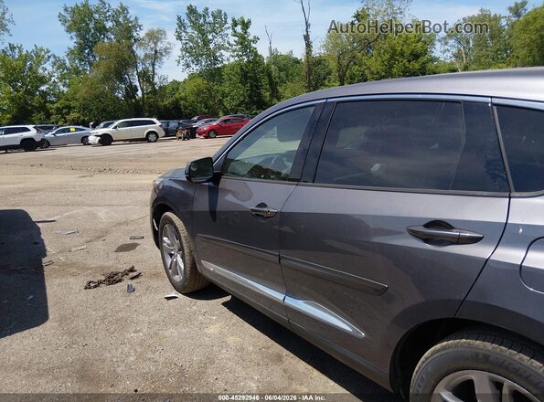 5J8TC1H7XML013078 2021 ACURA RDX Gray სალონის 360-გრადუსიანი ხედი