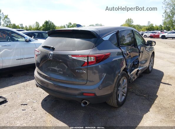5J8TC1H7XML013078 2021 ACURA RDX Gray უკანა მარჯვენა