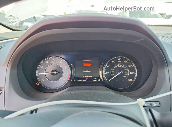 5J8TC2H30ML009396 2021 ACURA RDX Silver Instrument cluster view