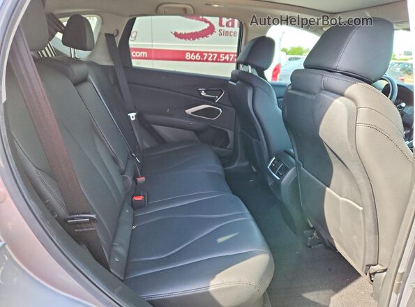 5J8TC2H30ML009396 2021 ACURA RDX Silver Rear seats view