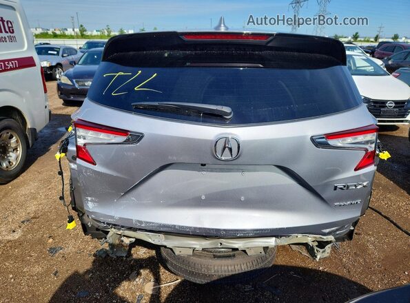 5J8TC2H30ML009396 2021 ACURA RDX Silver Rear view