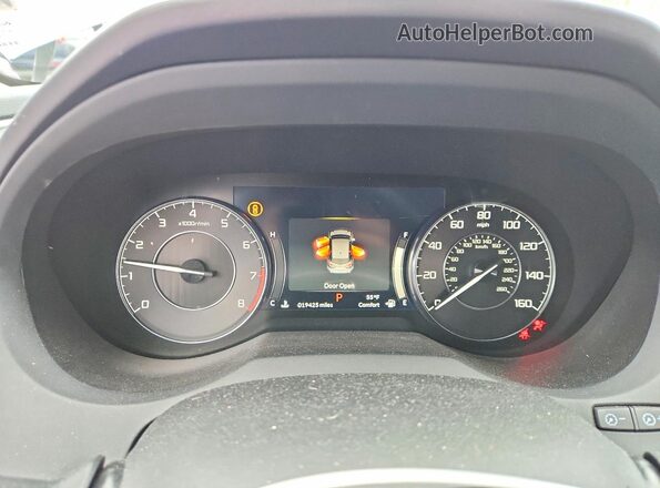 5J8TC2H30PL024680 2023 ACURA RDX Silver ხელსაწყოთა პანელის ხედი