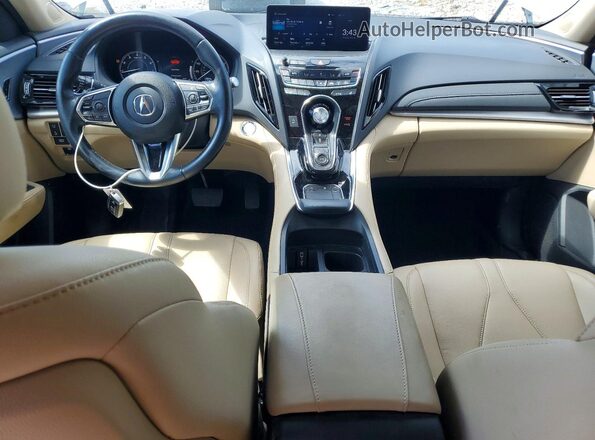 5J8TC2H31KL042887 2019 ACURA RDX White Вид панелі приладів