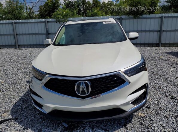 5J8TC2H31KL042887 2019 ACURA RDX White Вид спереду