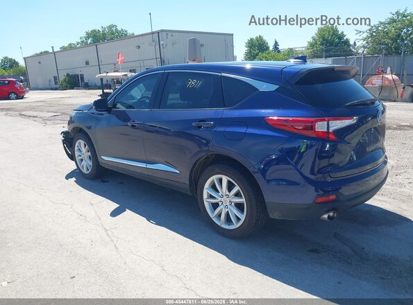 5J8TC2H31LL000706 2020 ACURA RDX Dark Blue Tył lewy