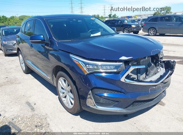 5J8TC2H31LL000706 2020 ACURA RDX Dark Blue Widok z przodu