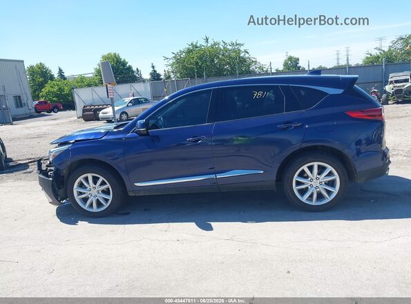 5J8TC2H31LL000706 2020 ACURA RDX Dark Blue Widok wnętrza 360 stopni