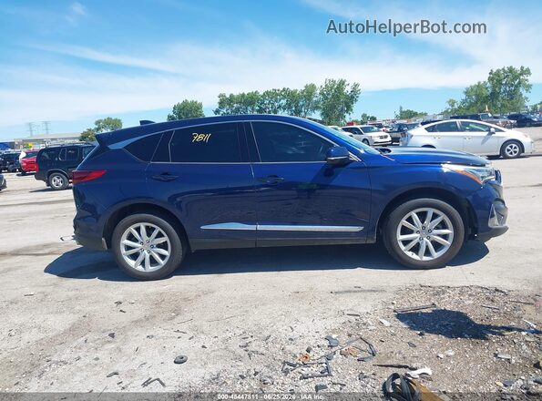 5J8TC2H31LL000706 2020 ACURA RDX Dark Blue Widok wnętrza z tyłu