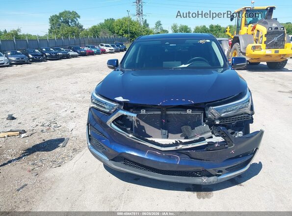 5J8TC2H31LL000706 2020 ACURA RDX Dark Blue Widok zestawu wskaźników