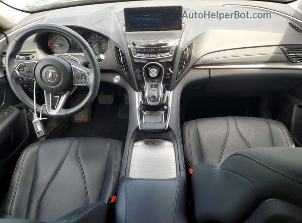 5J8TC2H32KL042719 2019 ACURA RDX Black Dashboard view