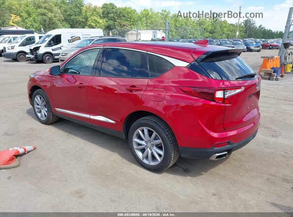 5J8TC2H32NL014990 2022 ACURA RDX Red უკანა მარცხენა