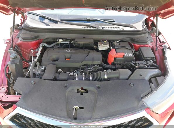5J8TC2H32NL014990 2022 ACURA RDX Red უკანა ხედი
