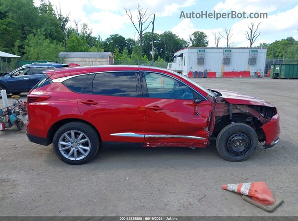 5J8TC2H32NL014990 2022 ACURA RDX Red უკანა სალონის ხედი